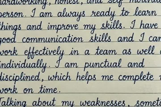 do neat english and urdu handwriting for notes