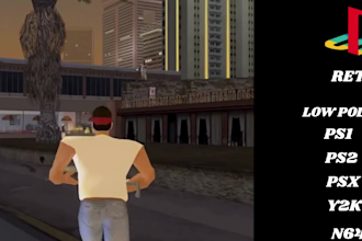 create ps1 psx n64 style low poly 3d character model and animation