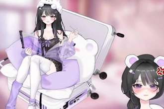 design and rig live2d vtuber model anime avatar vtuber vtube studio rigging