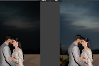 do exposure, color correction and retouching in your photos