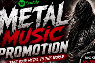 promote your metal metal music, rock metal, heavy metal, to real fans