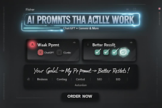 create expert ai prompts for chatgpt, claude, gemini, and ai automation