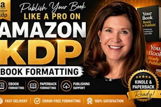 handle your all in one book editor, formatter, and amazon KDP expert