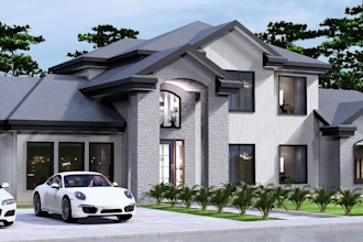 do 3d exterior design of your house