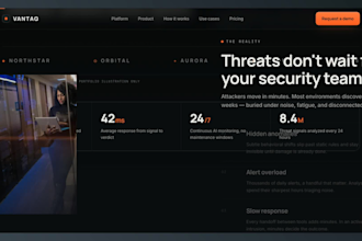 design a cinematic landing page with immersive scroll animations