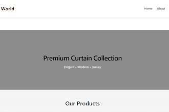 create professional static and dynamic websites