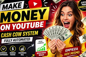 je vais creer votre chaine youtube machine a gagner de largent