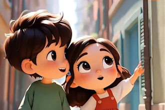create ai 3d animation video cartoon video storytelling 3d commericial animation