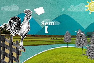 create a narrative writing for your design media