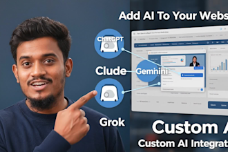 integrate ai chatbot in existing web application