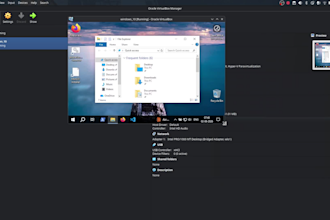set up your windows and linux virtual machines on vmware or virtualbox