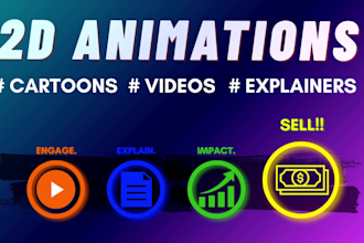 create animated intros, outros and explainer videos