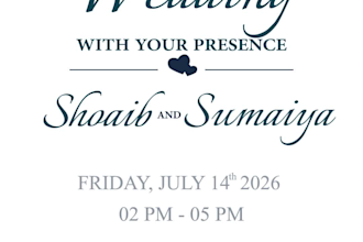 make animated wedding invitation card