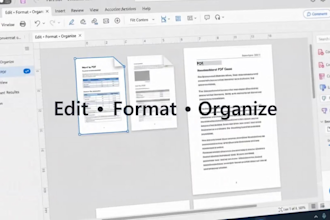 do fast PDF to word or excel conversion