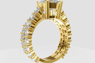 do professional jewelry design and rendering in matrix