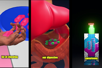 create zack d films style viral 3d animation