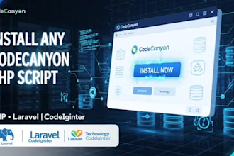 install, setup and customize codecanyon PHP scripts