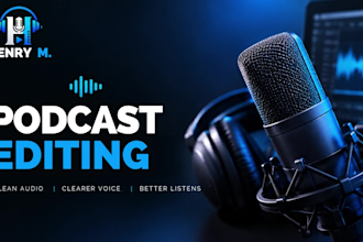 professionally edit your podcast