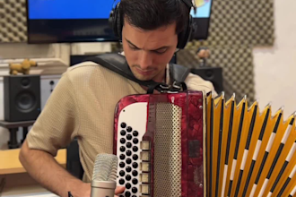 record professional accordion for your song