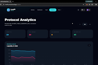 build a production grade defi lending protocol inspired by aave on ethereum