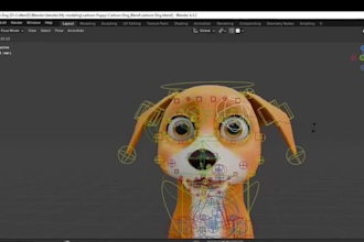 do 3d animal rigging, ue facial tracking, 52 morph, vrm animaze rig, ik fk rig
