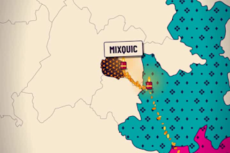turn your article into a vertical map and data video