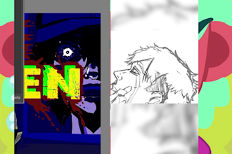 original character designs or fan art