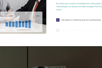 design a modern responsive framer website