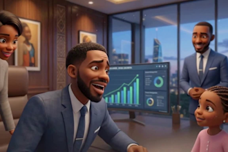 create african folktales video 3d ai animation ai storytelling 3d ai cartoon