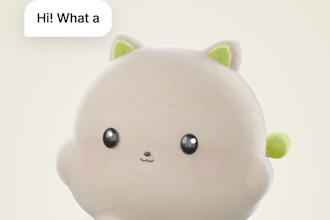 create a custom 3d mascot and ai chatbot for your website