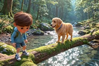 create cinematic ai animated children book trailer for kids book promotion