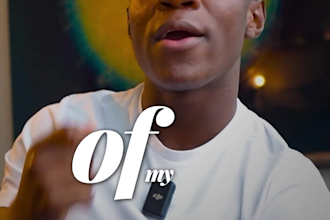 do shortform video editing any style