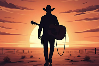 be your professional country music singer and songwriter with emotional ai vocal