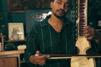 record soulful esraj melodies for your indian classical or fusion track
