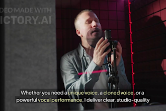 clone voices, create professional voiceovers, custom songs