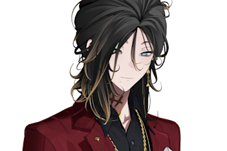 model a custom 3d vtuber, avatar, game, anime, and 3d character model