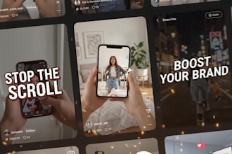 create capcut template, capcut promo reels for business