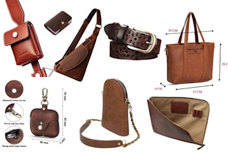 create leather goods tech pack for purse wallet designer belt tech pack designer