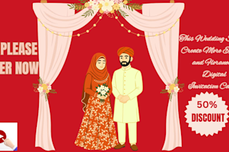 design canva invitation cards and social media posts