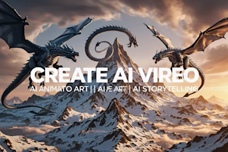 create viral ai video ai aniation ai video art ai storytelling