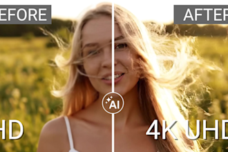 upscale your video to 4k using ai