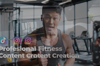 create viral fitness gym content for tiktok instagram reels and youtube shorts
