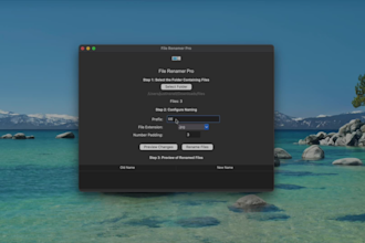 build a custom file renaming and automation tool
