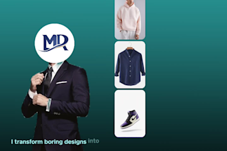 professional advertising poster for your brand