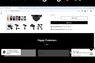 design your shopify store in 2 days