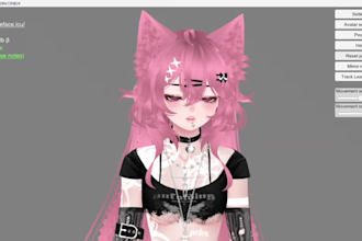custom 3d vtuber model vrm avatar humanoid vrchat avatar rigging vtuber facerig