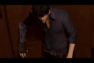 create epic cinematic 3d fight scene animation in blender