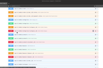 fastapi backend API development with ecommerce system and admin panel