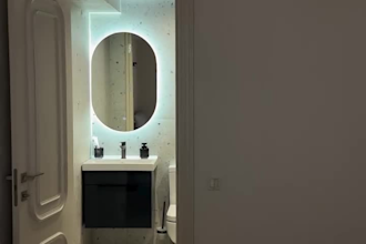 create 3d bathroom interior design