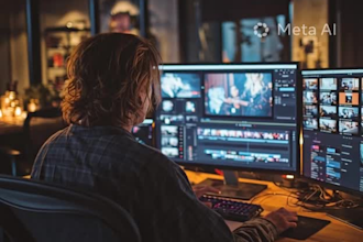 edit your talking head video with captions and broll